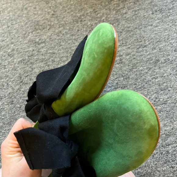 AGL NWOT Kelly Green Bowtie Mules, size 39 - Picture 5 of 6